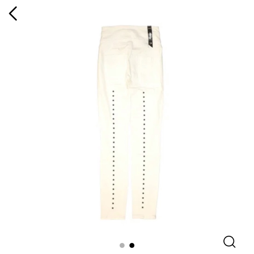💕RARE FIND💝Bebe Corset Star Embroidered Jeans⭐️ - Picture 9 of 16